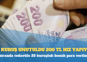 25 kuruş unutuldu 200 TL hız yapıyor