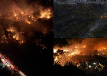 İzmir’in 3 ilçesindeki yangınlara müdahale 3. günde devam ediyor