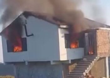 Yayla evinde yangın faciası; 3 kişi hayatını kaybetti