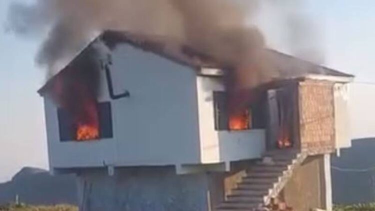 Yayla evinde yangın faciası; 3 kişi hayatını kaybetti