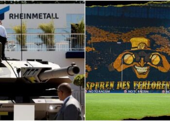 Borussia Dortmund’un ‘Sarı Duvar’ı öfkeli: Silah üreticisi sponsora protesto