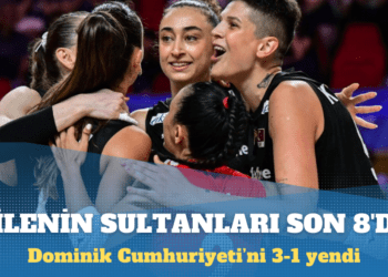 A Milli Kadın Voleybol Takımı çeyrek finalde