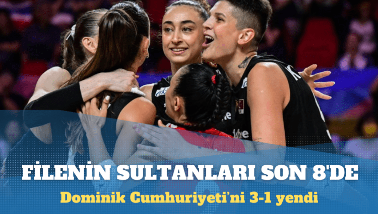 A Milli Kadın Voleybol Takımı çeyrek finalde