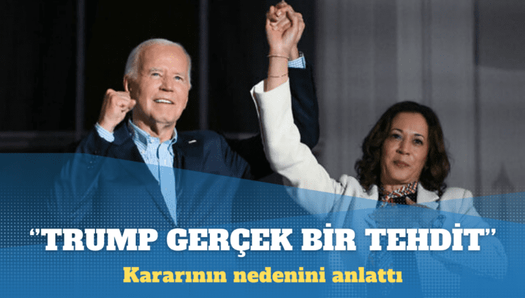 Biden, Beyaz Saray yarışından çekildikten sonra verdiği ilk röportajda kararının nedenini anlattı
