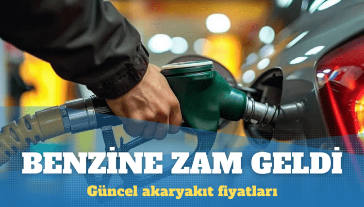 Benzine zam geldi