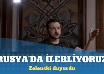 Zelenski, Ukrayna ordusunun Rusya’da ilerlediğini duyurdu