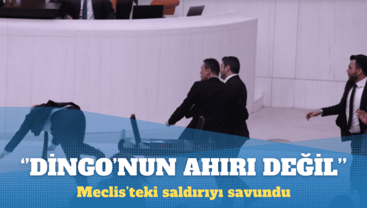 Erdoğan’ın danışmanı Meclis’teki saldırıyı savundu: Burası TBMM dingonun ahırı değil