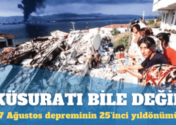 17 Ağustos depreminin 25’inci yıldönümü