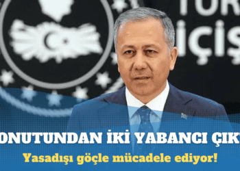 Yerlikaya’nın konutundan iki yabancı çıkmış
