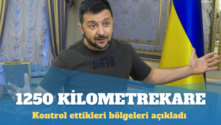 Zelenskiy, Ukrayna’nın Kursk bölgesinde 1.250 kilometrekareden fazla alanı kontrol ettiğini belirtti