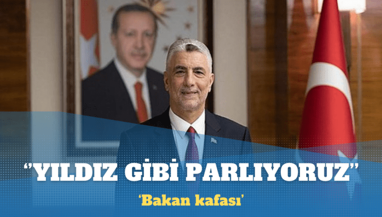 Bakan kafası: Allah’a şükür yıldız gibi parlıyoruz
