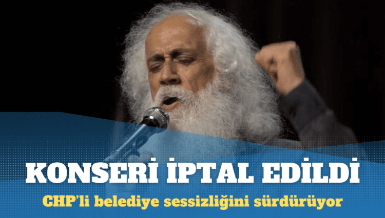 CHP’li belediye Suavi’nin konserini iptal etti