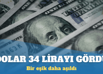 Dolar 34 lirayı gördü