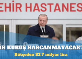 Şehir hastanelerine bütçeden 83,7 milyar lira