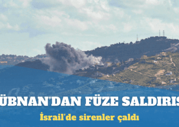 Lübnan’dan İsrail’in kuzeyine füze saldırısı
