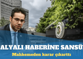 Yeni Lefkoşa Büyükelçisi Yasin Ekrem Serim hakkındaki haberi engelletti