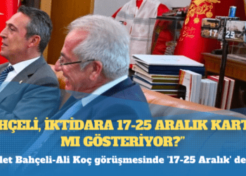 Devlet Bahçeli-Ali Koç görüşmesinde ’17-25 Aralık’ detayı: “Bahçeli, iktidara 17-25 Aralık kartını mı gösteriyor?”