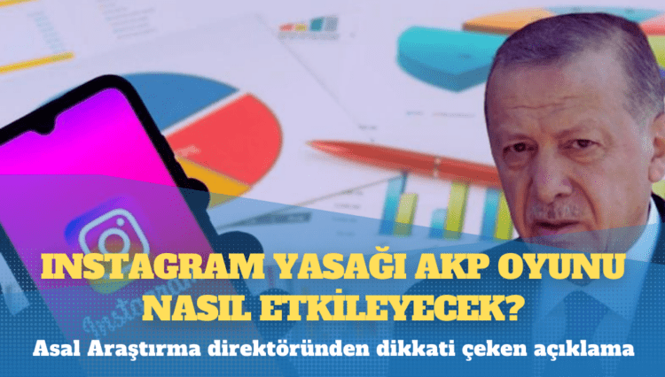Asal Araştırma direktöründen dikkati çeken açıklama: Instagram yasağı AKP oyunu nasıl etkileyecek?