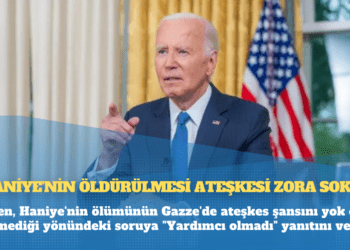 Biden: Haniye’nin öldürülmesi ateşkesi zora soktu