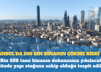 İstanbul’da 200 bin binanın çökme riski var