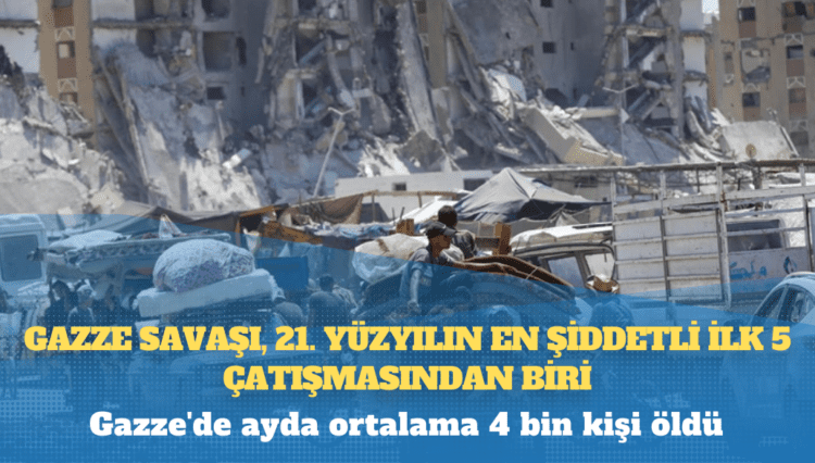 Haaretz: Gazze savaşı, 21. yüzyılın en şiddetli ilk 5 çatışmasından biri
