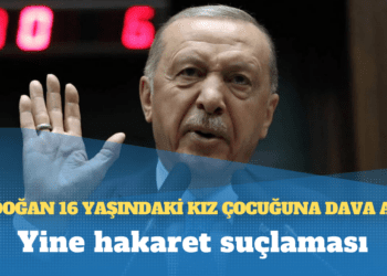 AKP’li Cumhurbaşkanı Erdoğan 16 yaşındaki kız çocuğuna dava açtı
