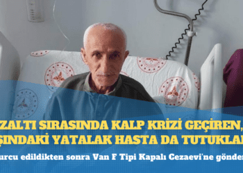 Gözaltı sırasında kalp krizi geçiren, 75 yaşındaki yatalak hasta da tutuklandı