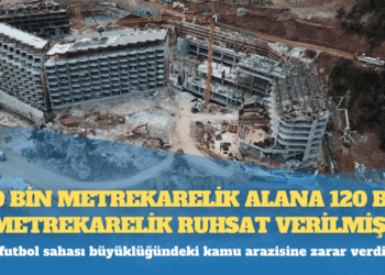 Kızılbük’te durdurma kararına rağmen inşaata devam