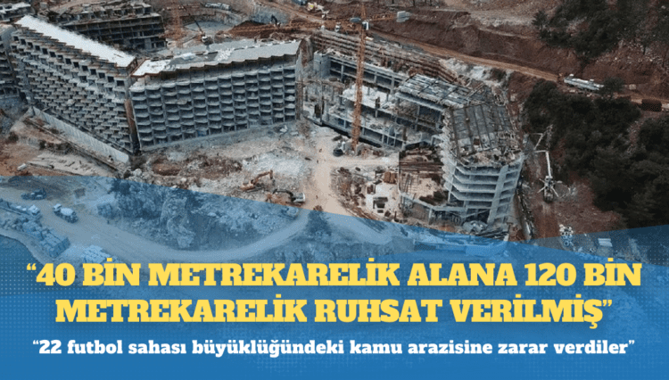 Kızılbük’te durdurma kararına rağmen inşaata devam