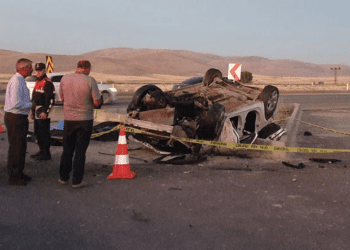 Başsağlığına gidiyorlardı: 4 ölü, 2 yaralı
