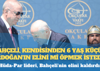 Bahçeli, kendisinden 6 yaş küçük Erdoğan’ın elini mi öpmek istedi?