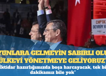 Özel ve İmamoğlu’ndan parti içine mesaj: Oyunlara gelmeyin sabırlı olun, ülkeyi yönetmeye geliyoruz