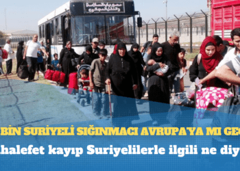 396 bin Suriyeli sığınmacı Avrupa’ya mı geçti?