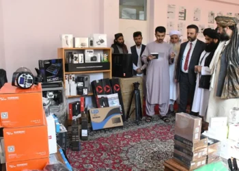 TİKA’dan, Talibancı medya merkezine ekipman desteği