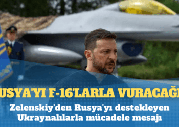 Zelenskiy: Rusya’yı F-16’larla vuracağız