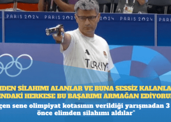 Dünyanın konuştuğu Yusuf Dikeç’ten sitem: Elimden silahımı alanlar ve buna sessiz kalanların dışındaki herkese bu başarımı armağan ediyorum