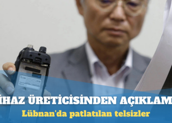 Lübnan’da patlatılan telsizlere ilişkin yeni açıklama: Cihazın üreticisi, sahte olma ihtimalini vurguladı