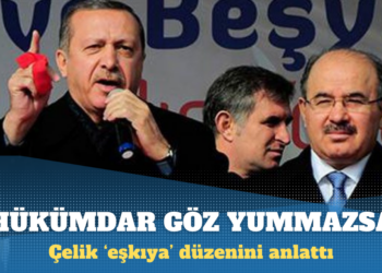 Hüseyin Çelik: Hükümdar göz yummazsa eşkıya kervan basamaz