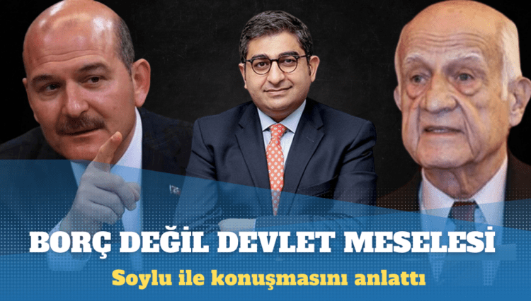 Süleyman Soylu ile konuşmasını anlattı: 60 milyon dolarlık borcu sileceksin