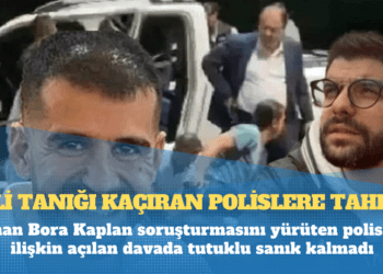 Ayhan Bora Kaplan soruşturmasını yürüten polislere ilişkin açılan davada tutuklu sanık kalmadı
