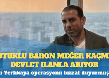 ‘Tutuklu’ baronun yurt dışına kaçtığı boşanma ilanıyla ortaya çıktı