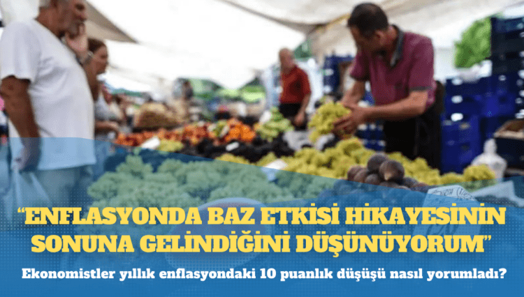 Ekonomistler yıllık enflasyondaki 10 puanlık düşüşü nasıl yorumladı?