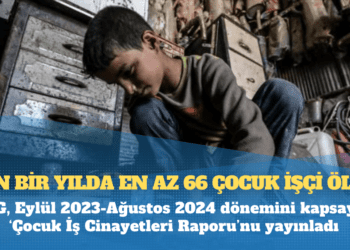 İSİG: Son bir yılda en az 66 çocuk işçi öldü
