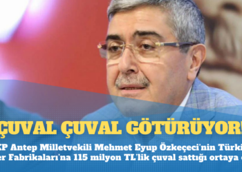 Çuval çuval götürüyor!