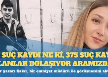 Emniyet müdürü: 26 suç kaydı ne ki, 375 suç kaydı olanlar dolaşıyor aramızda