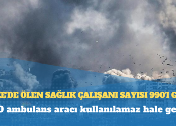 İsrail saldırıları sonucu Gazze’de 7 Ekim’den bu yana ölen sağlık çalışanı sayısı 990’ı geçti