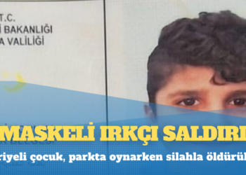 Maskeli ırkçı saldırı: Suriyeli çocuk, parkta oynarken silahla öldürüldü