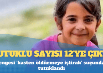Narin cinayeti: Tutuklu sayısı 12’ye çıktı; yengesi ‘kasten öldürmeye iştirak’ suçundan tutuklandı
