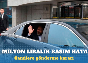 11 milyon liralık basım hatası