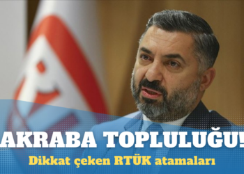 Ebubekir Şahin’in dikkat çeken RTÜK atamaları